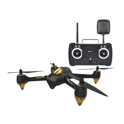 Drone The Hubsan Brushless X4 H501s Hd Câmera High Edition Preto-dourado