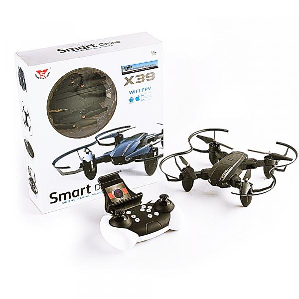 Drone Zangão Dobrável Wifi Sensor de Gravidade Câmera X39c - Hamy