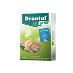 Drontal Gatos 4 Comp Bayer Vermífugo Oral