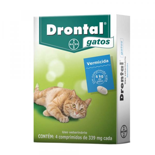 Drontal Gatos - 4 Comprimidos - Bayer