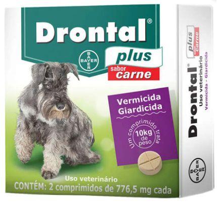 Drontal Plus 10kg 2 Comprimidos - Bayer