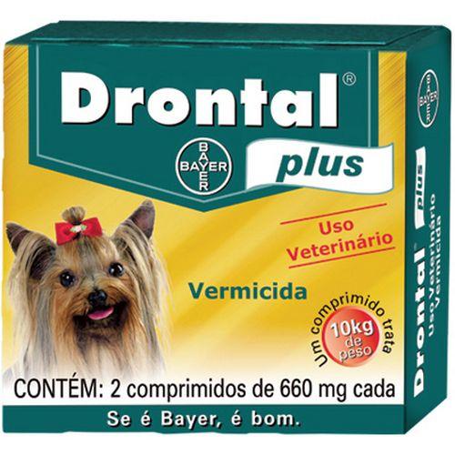 Drontal Plus 10Kg 2 Comprimidos - Bayer