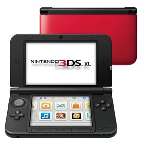 3DS - Console Nintendo 3DS XL Vermelho / Preto