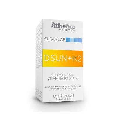 DSUN+K2 60 Cáps Atlhetica Nutrition