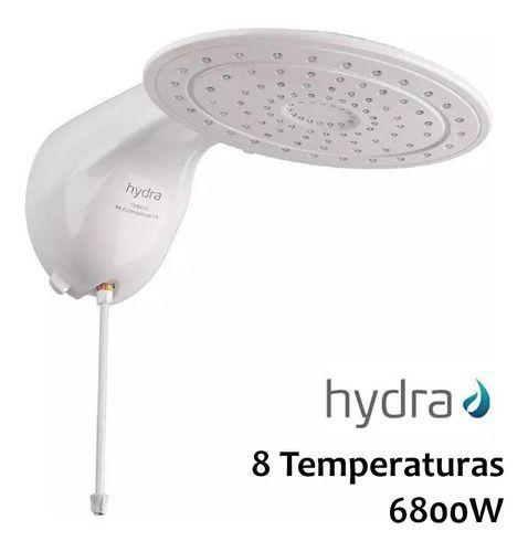 Ducha/chuveiro Optima Hydra 8 Temperaturas 220v 6800w