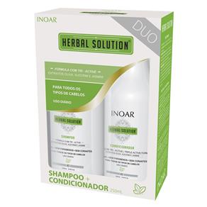 Duo Herbal Solution Inoar - Kit Shampoo + Condicionador Kit - 250ml + 250ml
