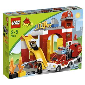 Duplo Ville LEGO Quartel de Bombeiros 6168