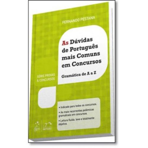 Duvidas de Portugues Mais Comuns em Concursos, as