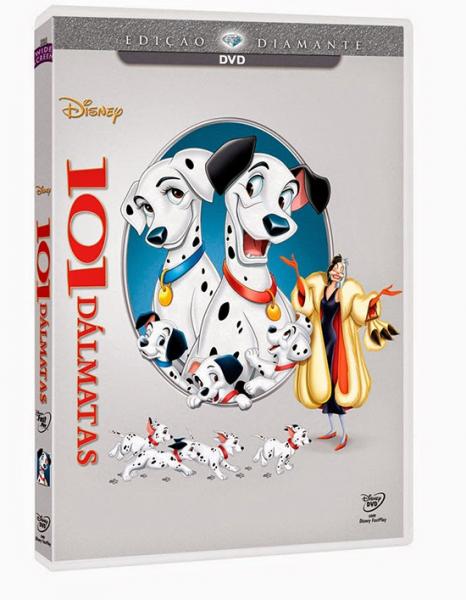 DVD - 101 Dálmatas - Edição Diamante - Disney