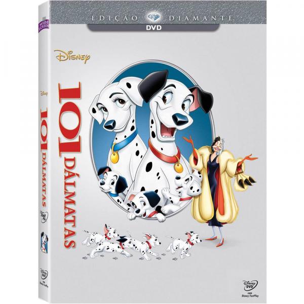 DVD - 101 Dálmatas Edição Diamante - Walt Disney