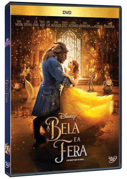 DVD - a Bela e a Fera - 2017 - Disney