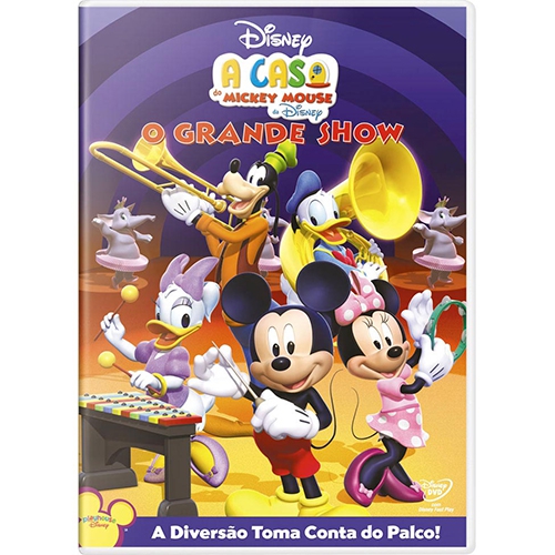 DVD - a Casa do Mickey Mouse - o Grande Show - Disney