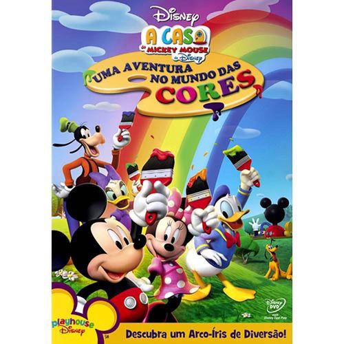 DVD a Casa do Mickey Mouse: uma Aventura no Mundo das Cores