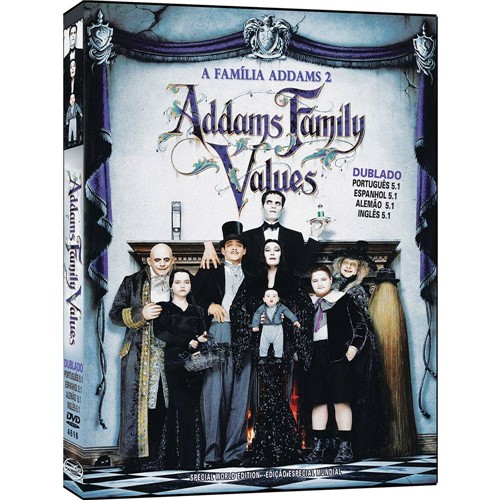 DVD a Família Addams 2