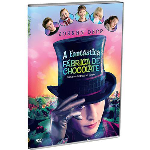 DVD a Fantástica Fábrica de Chocolate