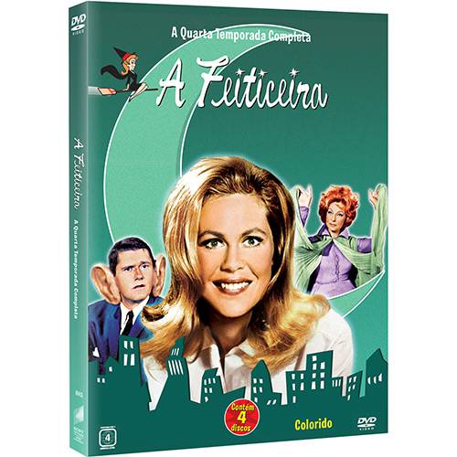 DVD a Feiticeira - 4ª Temporada (4 Discos)