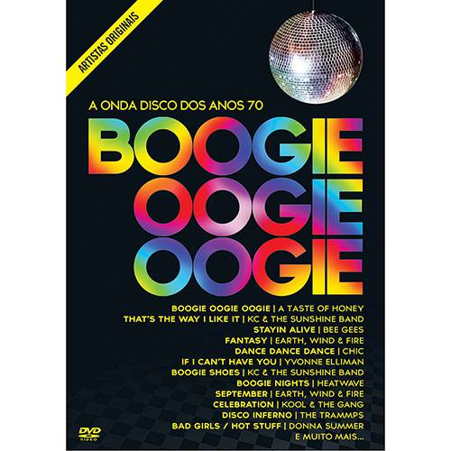 Tudo sobre 'DVD - a Onda Disco dos Anos 70 ''Boogie Oogie Oogie'''
