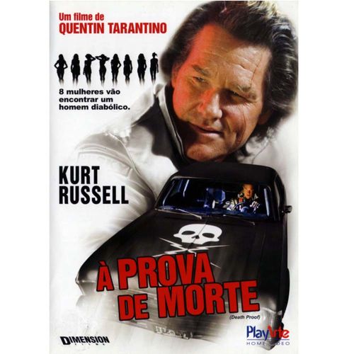 Tudo sobre 'Dvd a Prova de Morte Kurt Russell'