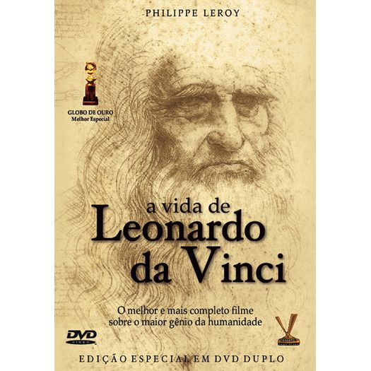 DVD a Vida de Leonardo da Vinci (2 DVDs)