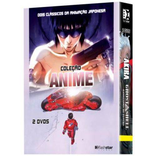 Dvd Akira e o Fantasma do Futuro (ghost In The Shell) - Coleção Anime (box 2 Dvds)