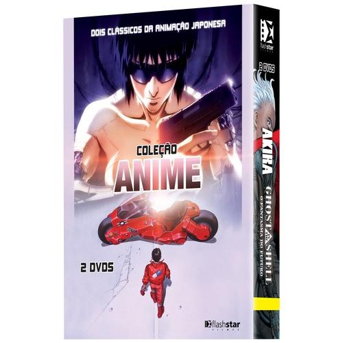 DVD Akira + Ghost In The Shell - Coleção Anime (2 DVDs) - 1