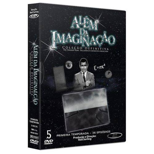 DVD Além da Imaginação - Definitiva - 1ª Temporada - 5 Discos