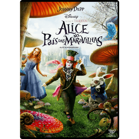 DVD Alice no País das Maravilhas