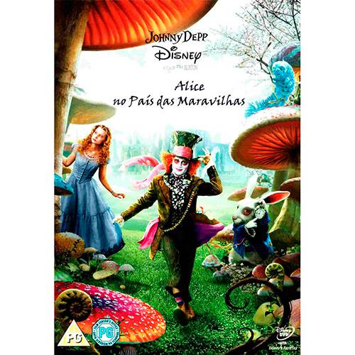 DVD Alice no País das Maravilhas