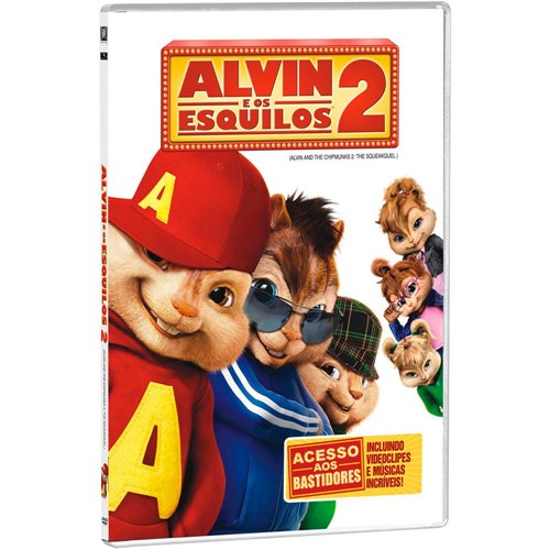 DVD Alvin e os Esquilos 2
