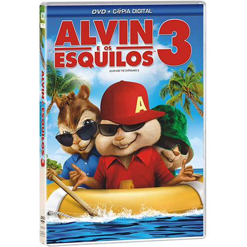 DVD Alvin e os Esquilos 3 (DVD + Cópia Digital )