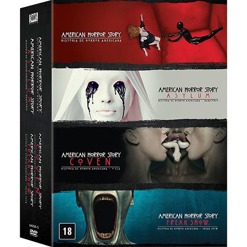 Tudo sobre 'DVD - American Horror Story - 1ª a 4ª Temporada'