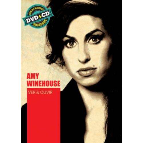 Dvd Amy Winehouse - Coleção Ver e Ouvir (dvd+ Cd)