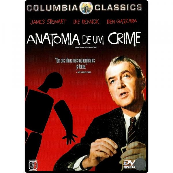 DVD Anatomia de um Crime - Sony
