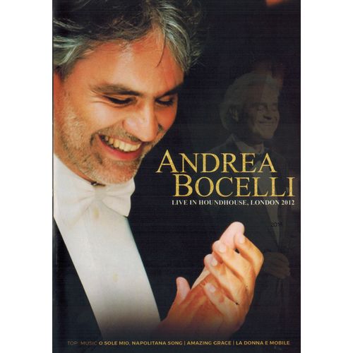 DVD - ANDREA BOCELLI - Live In Houndhouse. London 2012