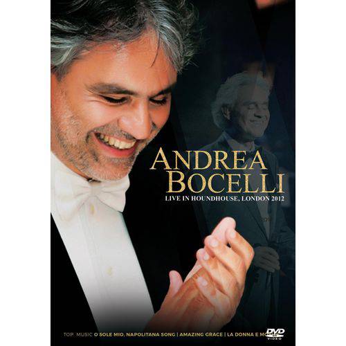 DVD Andrea Bocelli Live In Roundhouse London 2012