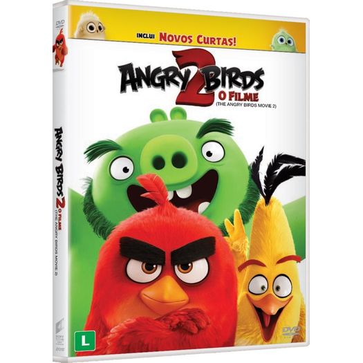 DVD Angry Birds 2, o Filme