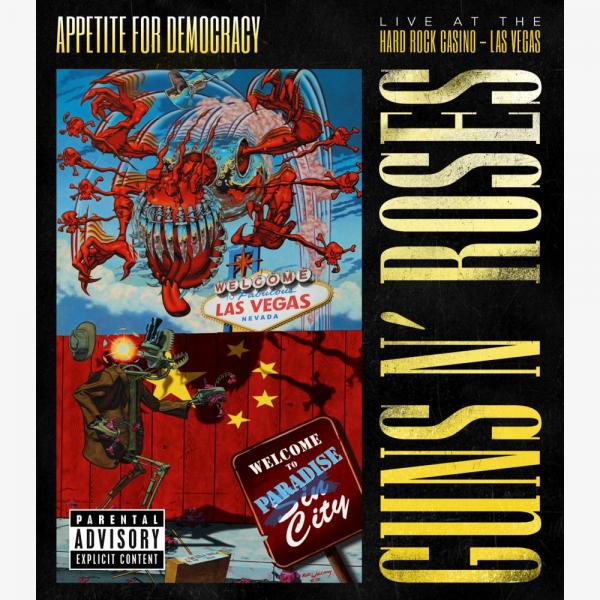 DVD Appetite For Democracy: Live At The Hard Rock Casino-Las Vegas - Guns N' Roses