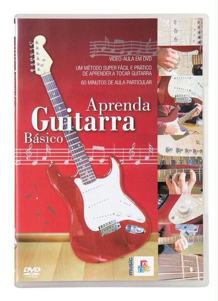 Dvd Aprenda Guitarra Básico - Music Abc