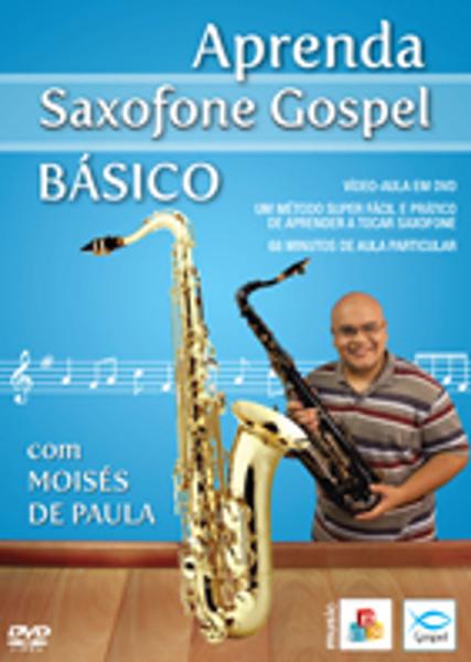 DVD Aprenda Saxofone Gospel Básico - Music ABC