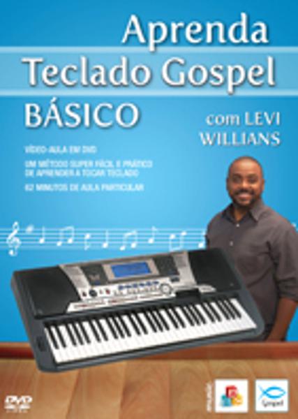 DVD Aprenda Teclado Gospel Básico - Music ABC