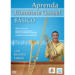DVD Aprenda Trombone Gospel Básico - Music ABC