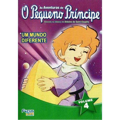 DVD as Aventruras de o Pequeno Príncipe - um Mundo Diferente Volume 4