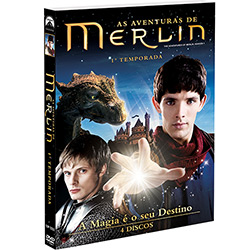 DVD as Aventuras de Merlin - 1ª Temporada (4 DVDs)