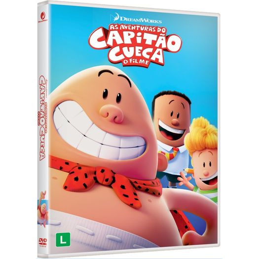 DVD as Aventuras do Capitão Cueca: o Filme