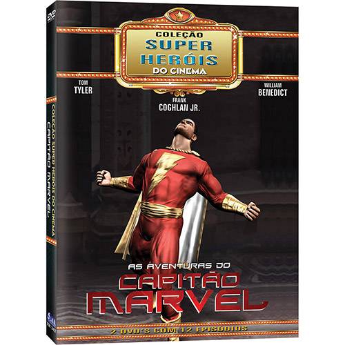 Tudo sobre 'DVD - as Aventuras do Capitão Marvel - Coleção Super Heróis do Cinema (2 Discos)'