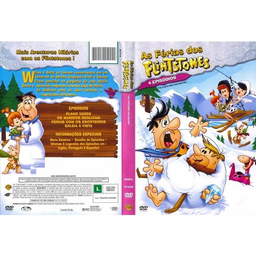 Dvd as Férias dos Flintstones