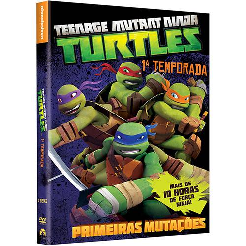 DVD - as Tartarugas Ninja - 1ª Temporada - Primeiras Mutações