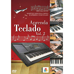 Tudo sobre 'DVD Aula Music ABC: Aprenda Teclado - Vol. 2'