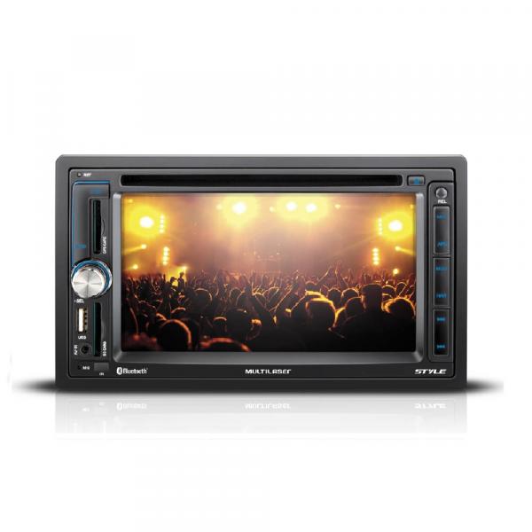 DVD Automotivo Multilaser Tela 62 com TV Digital Gps e Bluetooth - P3237