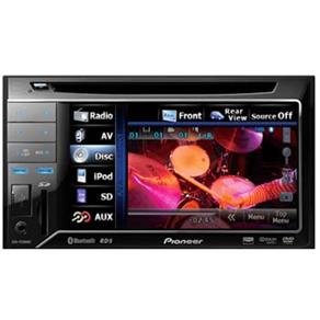 DVD Automotivo Pioneer AVH-P3280BT C/ Tela 5,8", Entrada Auxiliar Frontal, USB, Slot P/ Cartão, Bluetooth e Interface C/ IPod e IPhone